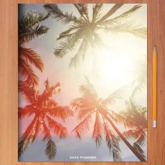 2024 Sunny Skies Large Monthly Planner {5}