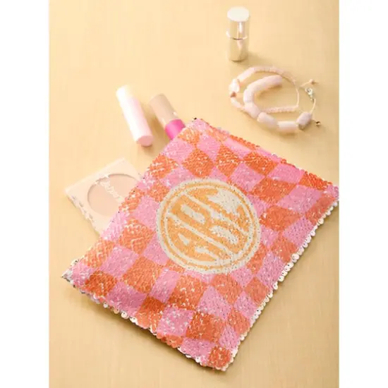 9" x 6" Flip Sequin Sublimation Zipper Pouch by Make Market&reg; {4}