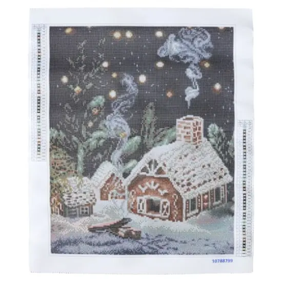 16" x 20" Gingerbread House Diamond Art Kit by Make Market&reg; {3}
