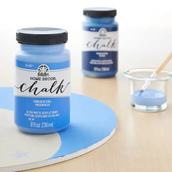 FolkArt&reg; Home Decor&trade; Chalk Paint Blue Chill {3}