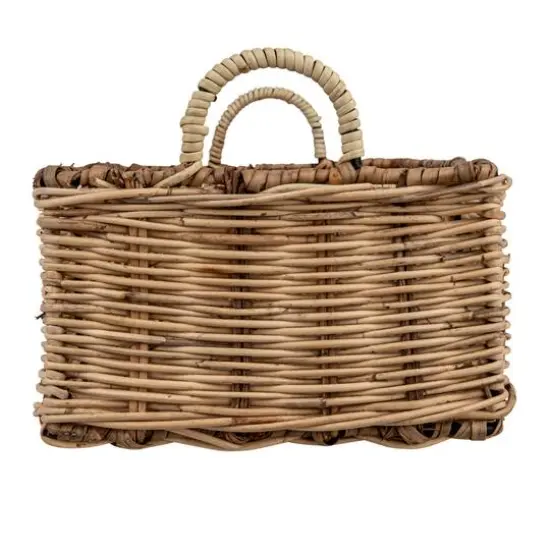 Hello Honey&reg; 23" Natural Rattan Hand-Woven Sectioned Basket {7}