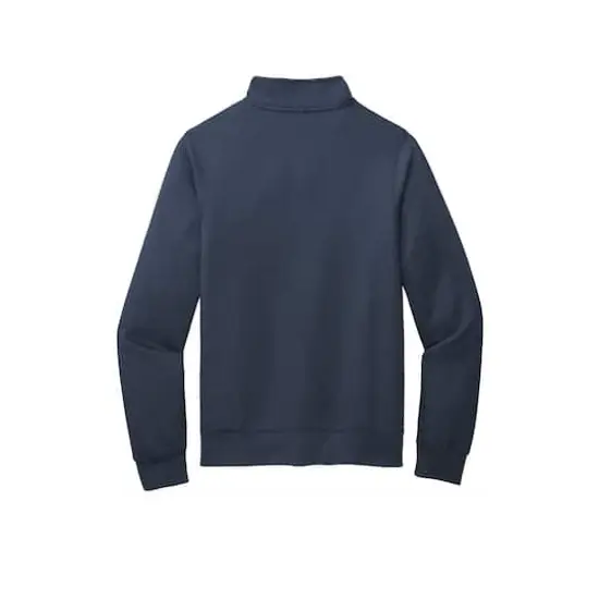 Port & Company&reg; Core Fleece Cadet Full-Zip Adult Unisex Sweatshirt Navy {5}