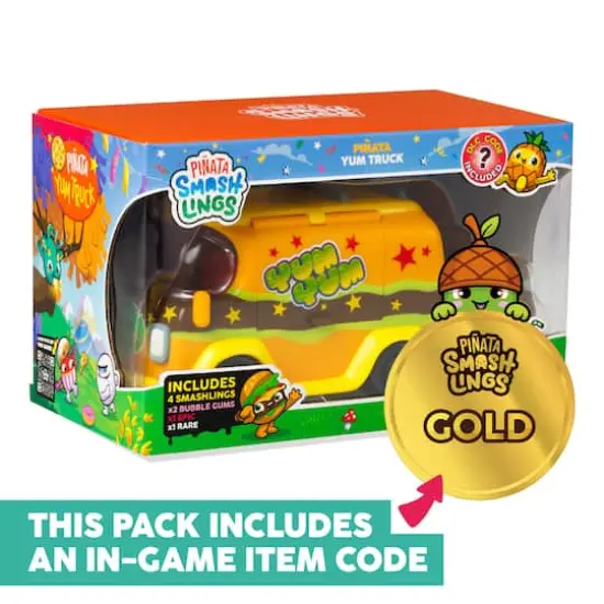 Pi&ntilde;ata Smashlings Yum Yum Truck Playset {6}