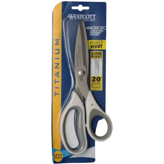 Westcott&reg; 8.5" Power Pivot Titanium Scissors {5}