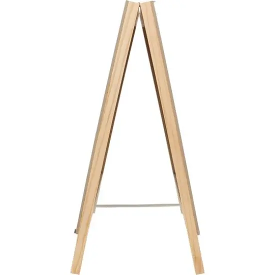 Hampton Art&trade; Dry Erase Chalk Easel with Marker & Chalk {7}