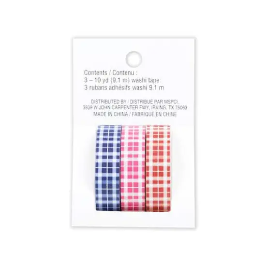 Plaids Crafting Washi Tape Set by Recollections&trade; {4}