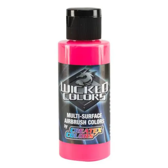 Createx&trade; Wicked Colors&trade; Airbrush Color, 2oz. W206 Fluorescent Pink {1}