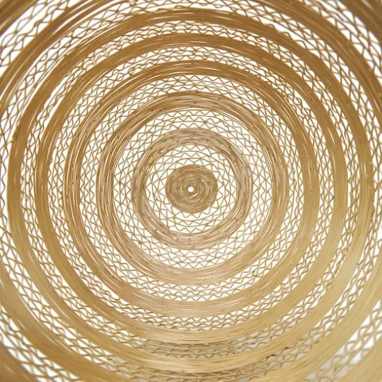 Gold Metal Open Frame Wire Storage Basket Set {5}