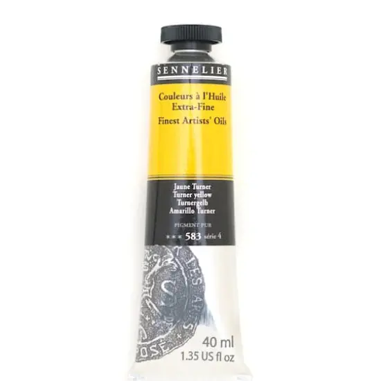 Sennelier Artists' Oil Color, 40mL 583 Turner Yellow S4 {1}