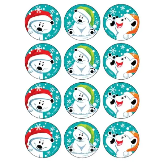 Trend Enterprises&reg; Winter Bears Stinky Stickers&reg;, 6 Packs of 48 {3}
