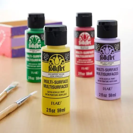 FolkArt&reg; Celebrations Multi-Surface Acrylic Paint {3}