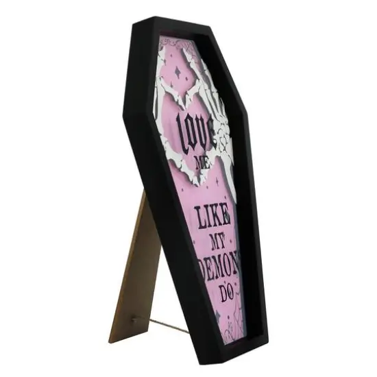 Love Me Like My Demons Do Coffin Sign by Ashland&reg; {4}