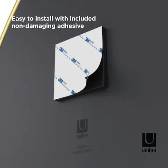 Umbra Brass Hubba Pebble Mirror Set  {4}