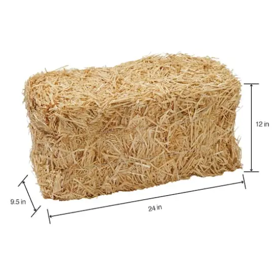 FloraCraft&reg; 24" Straw Bale {3}
