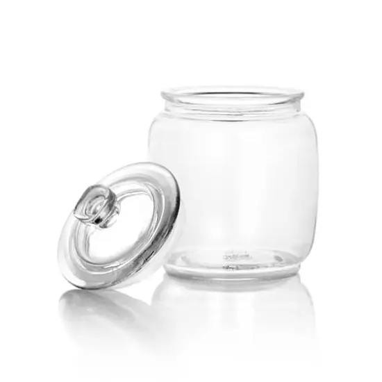 Martha Stewart Clear Glass Canister Set {5}