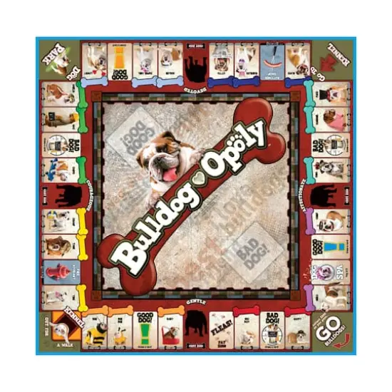 Late For The Sky Bulldog-Opoly&trade; Board Game {4}