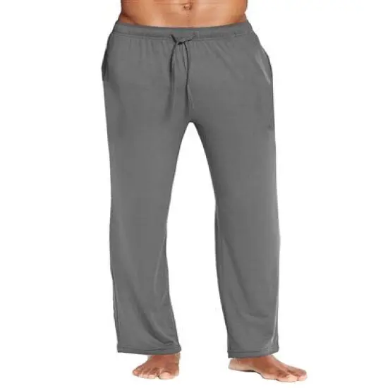 Galaxy by Harvic Men's Classic Lounge Pants Charcoal {1}