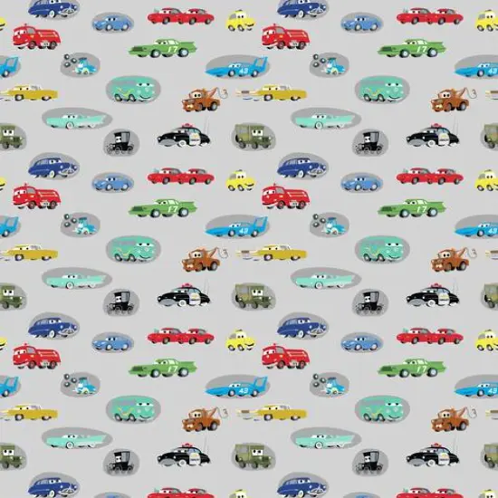 Disney Pixar&reg; Cars Vintage Cotton Fabric {1}