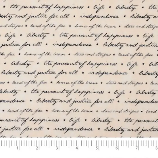 SINGER Liberty Justice For All Cotton Fabric {4}