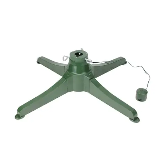 18" Green Musical Rotating Artificial Christmas Tree Stand {1}