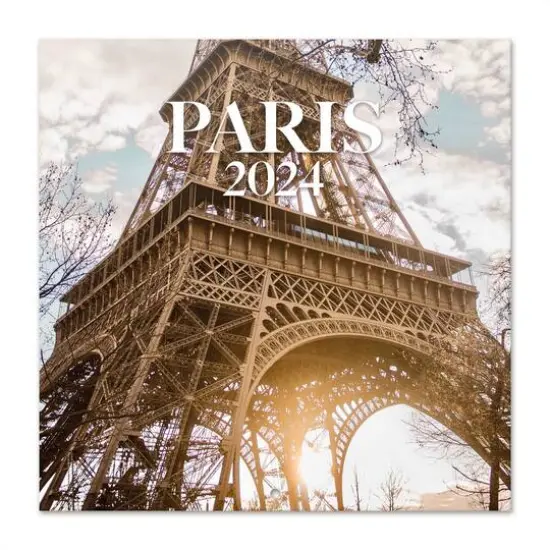 TF Publishing 2024 Paris Bilingual Wall Calendar {1}