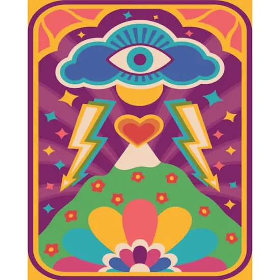 8" x 10" Groovy Mystique Paint-by-Number Kit by Artist's Loft&reg; {1}