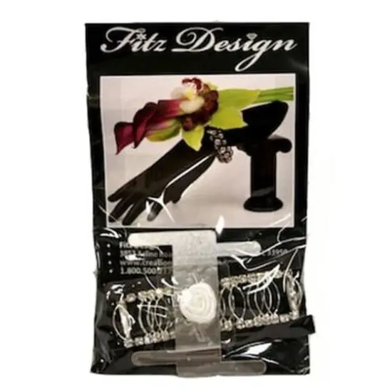 JAM Paper Royalty Rhinestone Bracelet Silver {1}