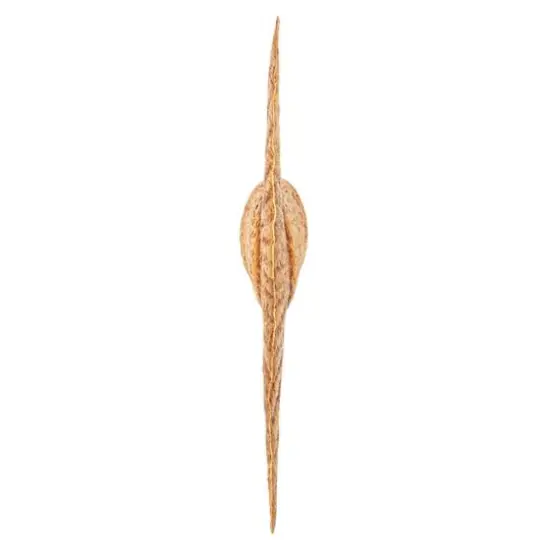 Hello Honey&reg; 11.75" Distressed Gold Salmon Tail Metal Wall D&eacute;cor {7}