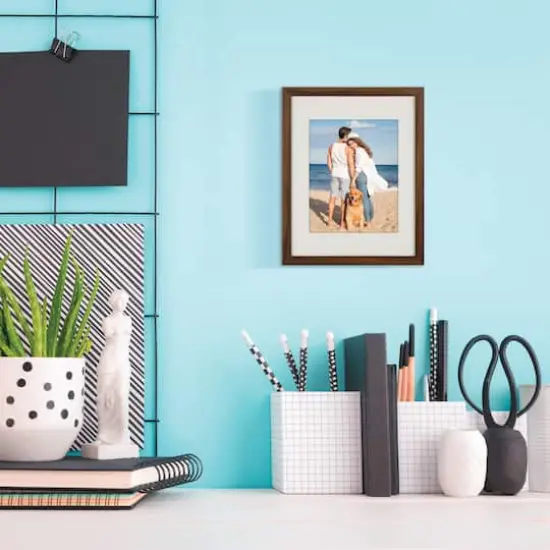 Aspect Rustic Narrow Frame With Mat by Studio D&eacute;cor&reg; {7}