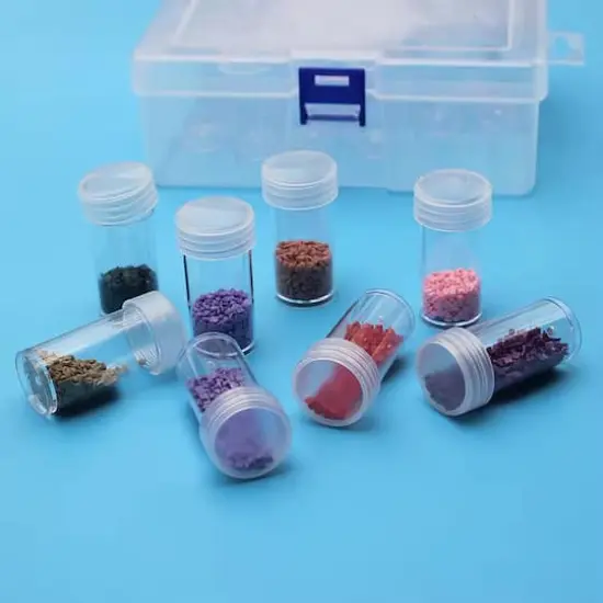 Sparkly Selections Clear Diamond Painting Storage Container with 24 Bottles {3}