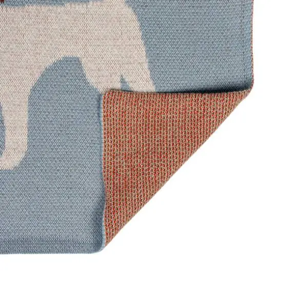 Hello Honey&reg; Dog Prints Cotton Knit Baby Blanket {6}