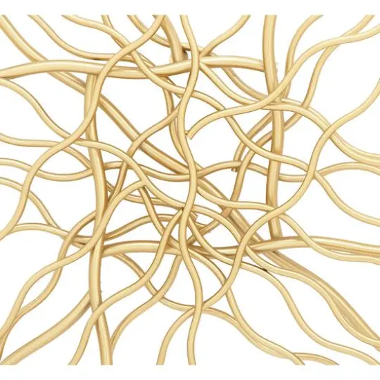20" Gold & Silver Metal Contemporary Abstract Wall D&eacute;cor Set, 2ct. {3}