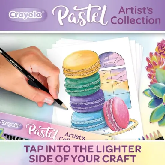 Crayola&reg; Pastels Artist's Collection Kit {7}