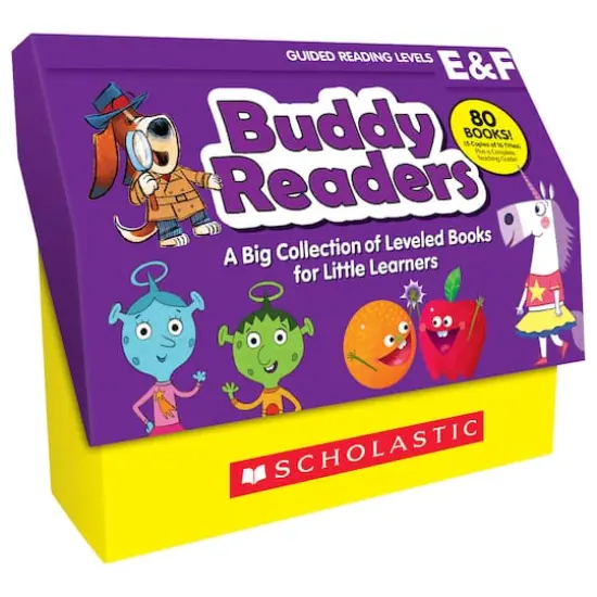 Scholastic Teaching Resources Buddy Readers Levels E-F Classroom Set {1}