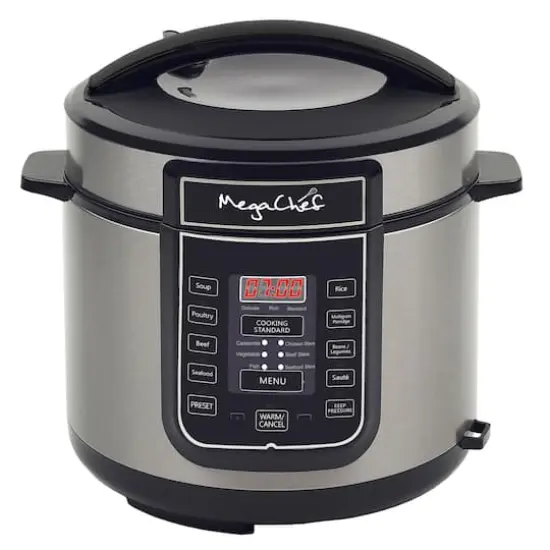 Megachef 6qt. Digital Pressure Cooker With 14 Pre-set Multi Function Features {1}