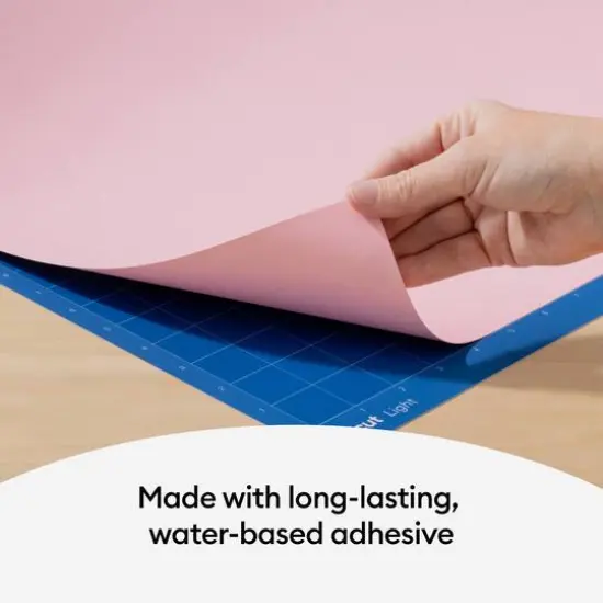 Cricut® 2-Pack Light Grip Performance Machine Mats, 24" x 12" Blue {4}