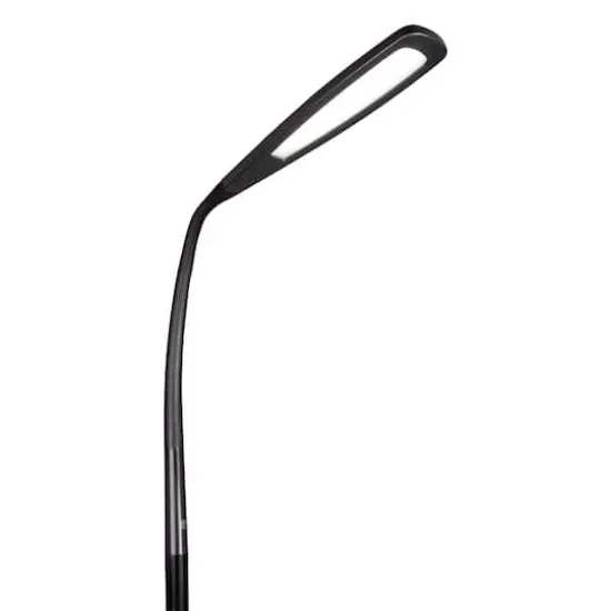OttLite Natural Daylight LED Flex Floor Lamp Black {4}
