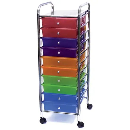 Storage Studios Home Center 10 Drawer Rolling Cart {2}