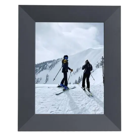 Aura Frames Sawyer Gray 11" x 9" Digital Photo Frame {1}
