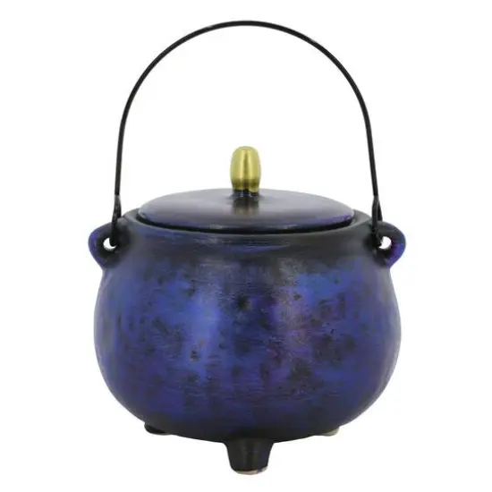 5" Purple Cauldron Ceramic Tabletop D&eacute;cor by Ashland&reg; {1}