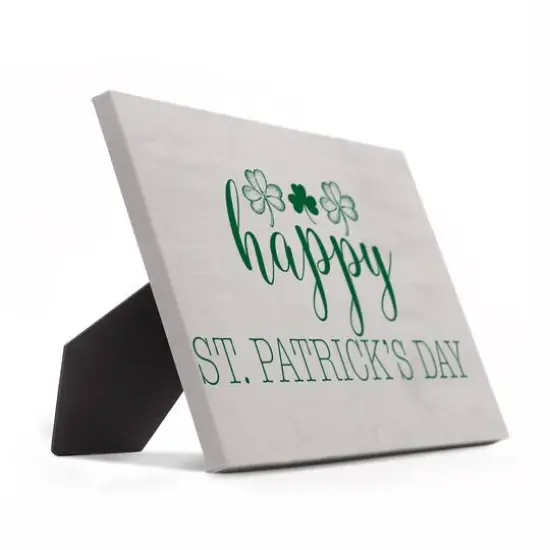 Happy Pats Day 8" x 10" Tabletop Canvas {3}