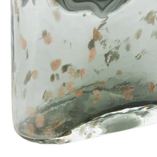 Gray Glass Contemporary Vase Set {7}