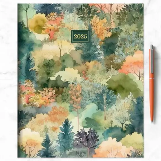 TF Publishing 2025 Mural of Trees Large Monthly Planner {7}