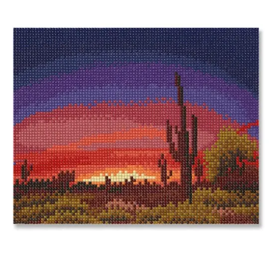 Desert Sunset Painting Diamond Art by Make Market&reg; {6}