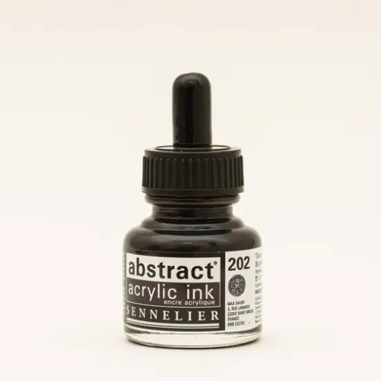 Sennelier Abstract Acrylic Ink, 30mL Burnt Umber {1}