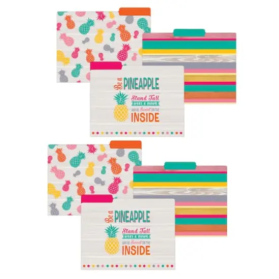Teacher Created Resources Tropical Punch File Folders, 2 Packs of 12 {1}