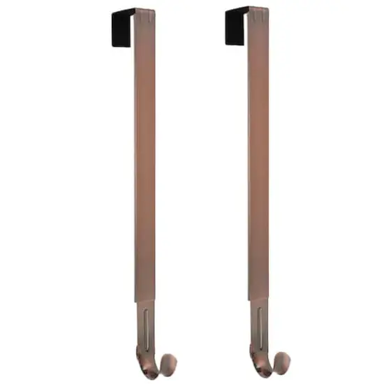 Haute Decor Adapt&trade; Oil Rubbed Bronze Adjustable Wreath Hanger, 2ct. {1}