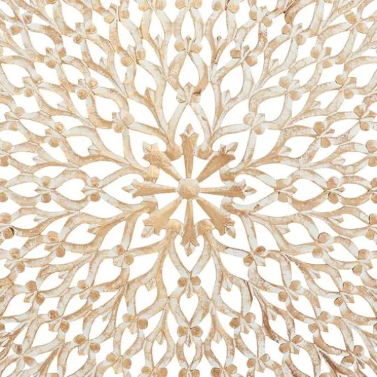 36" Tan Traditional Ornamental Wood Wall D&eacute;cor {5}