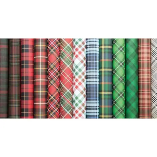 Craft Consortium Tartan Double-Sided Paper Pad, 6" x 6" {7}