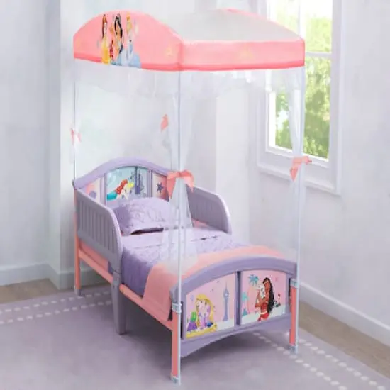 Delta Children Disney&reg; Princess Canopy Toddler Bed {3}